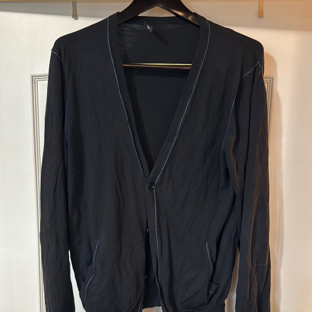Navy Zegna Cardigan